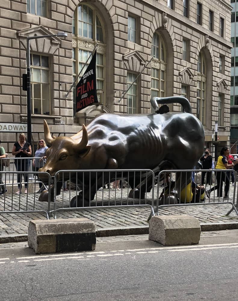 Charging Bull Statue