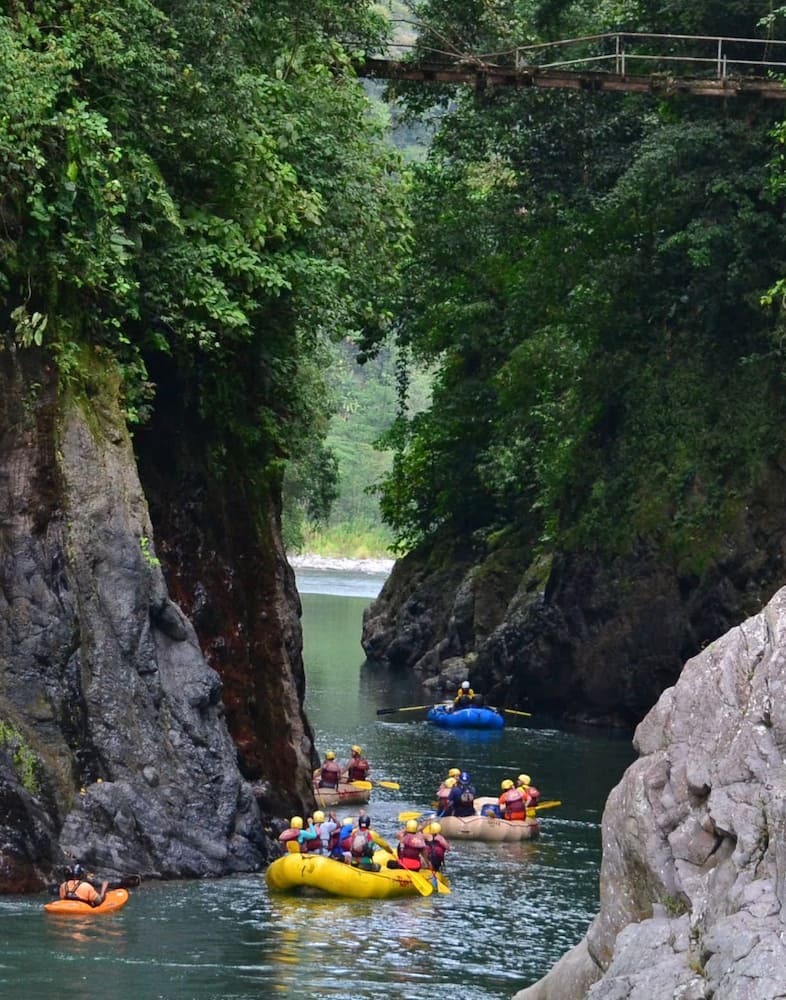 White-water rafting, Costa Rica