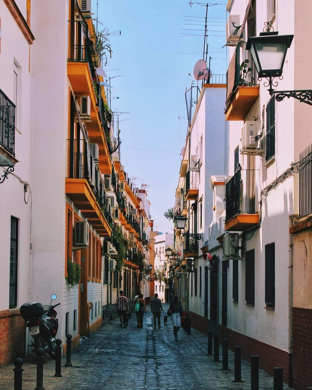 Calle Feria, la Macarena, Sevilla, İspanya