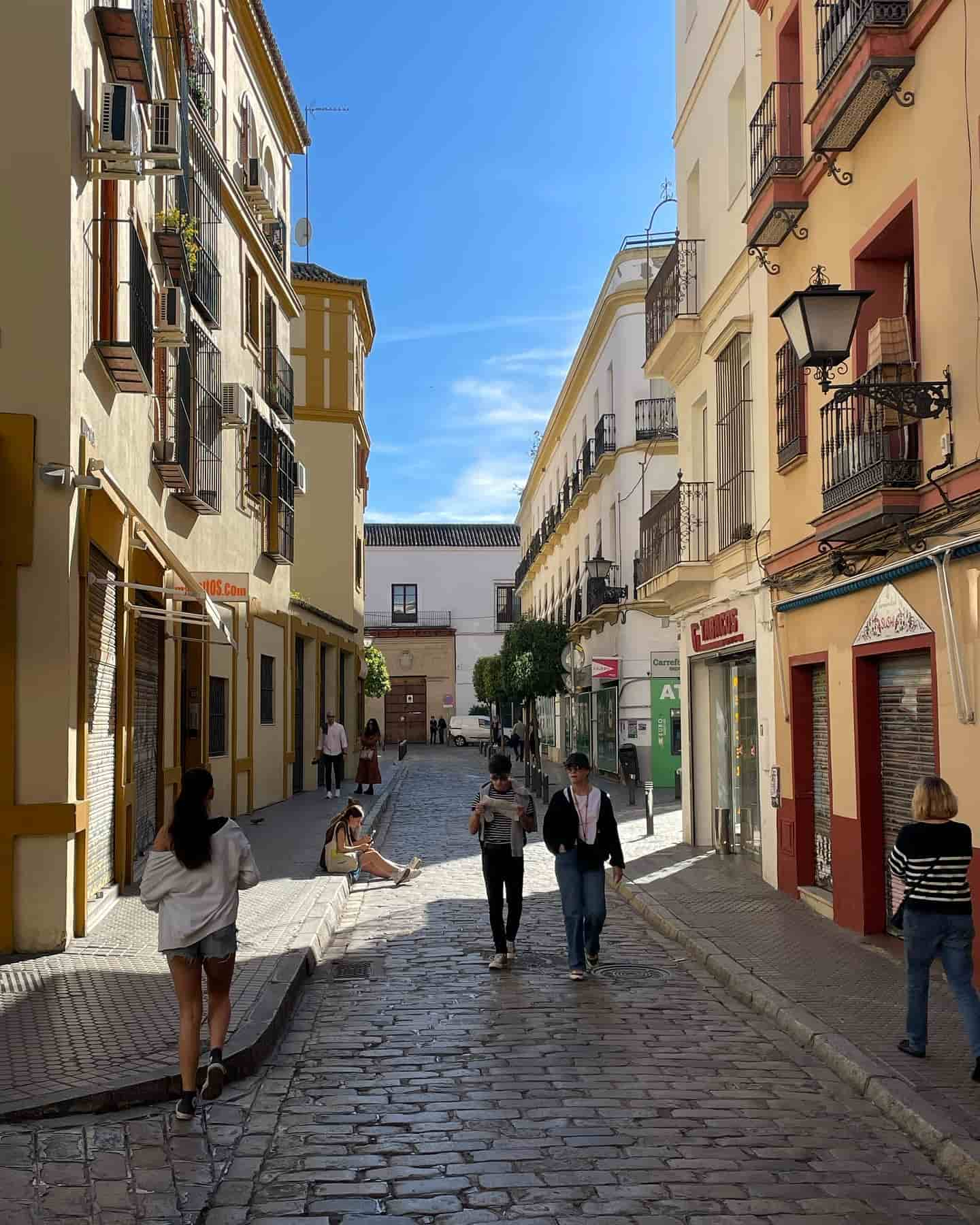 Calle Feria, la Macarena, Sevilla, İspanya