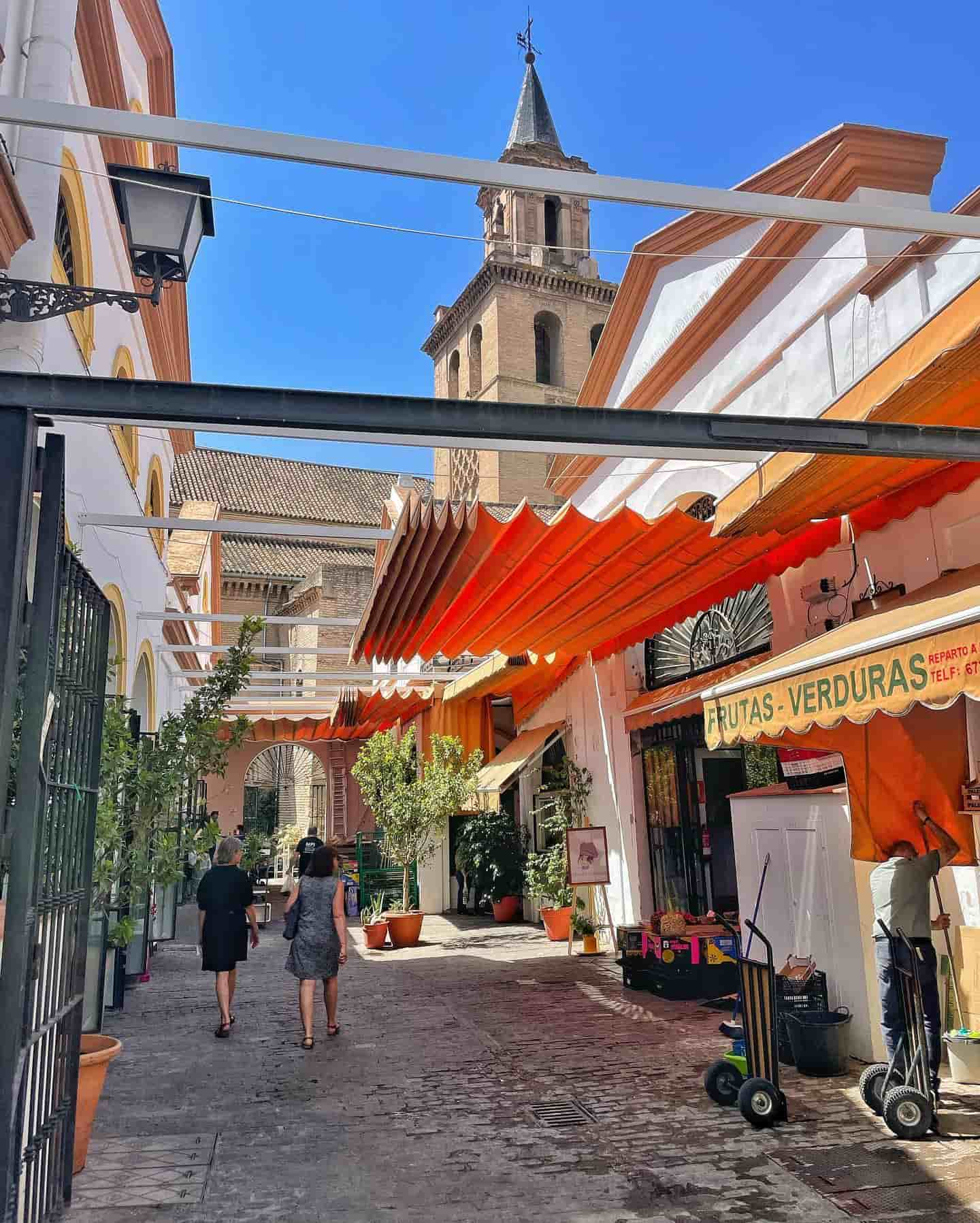 Mercado de Feria, La Macarena, Sevilla, İspanya