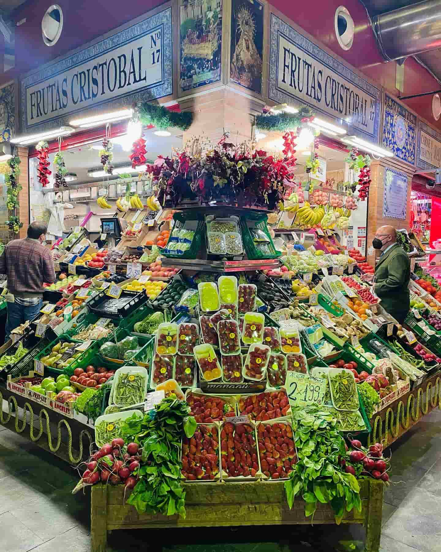 Mercado de Triana, Sevilla, İspanya