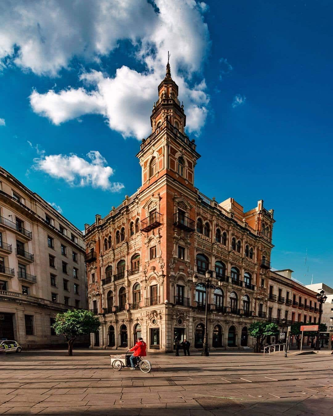 Plaza Nueva, Triana, Sevilla, İspanya