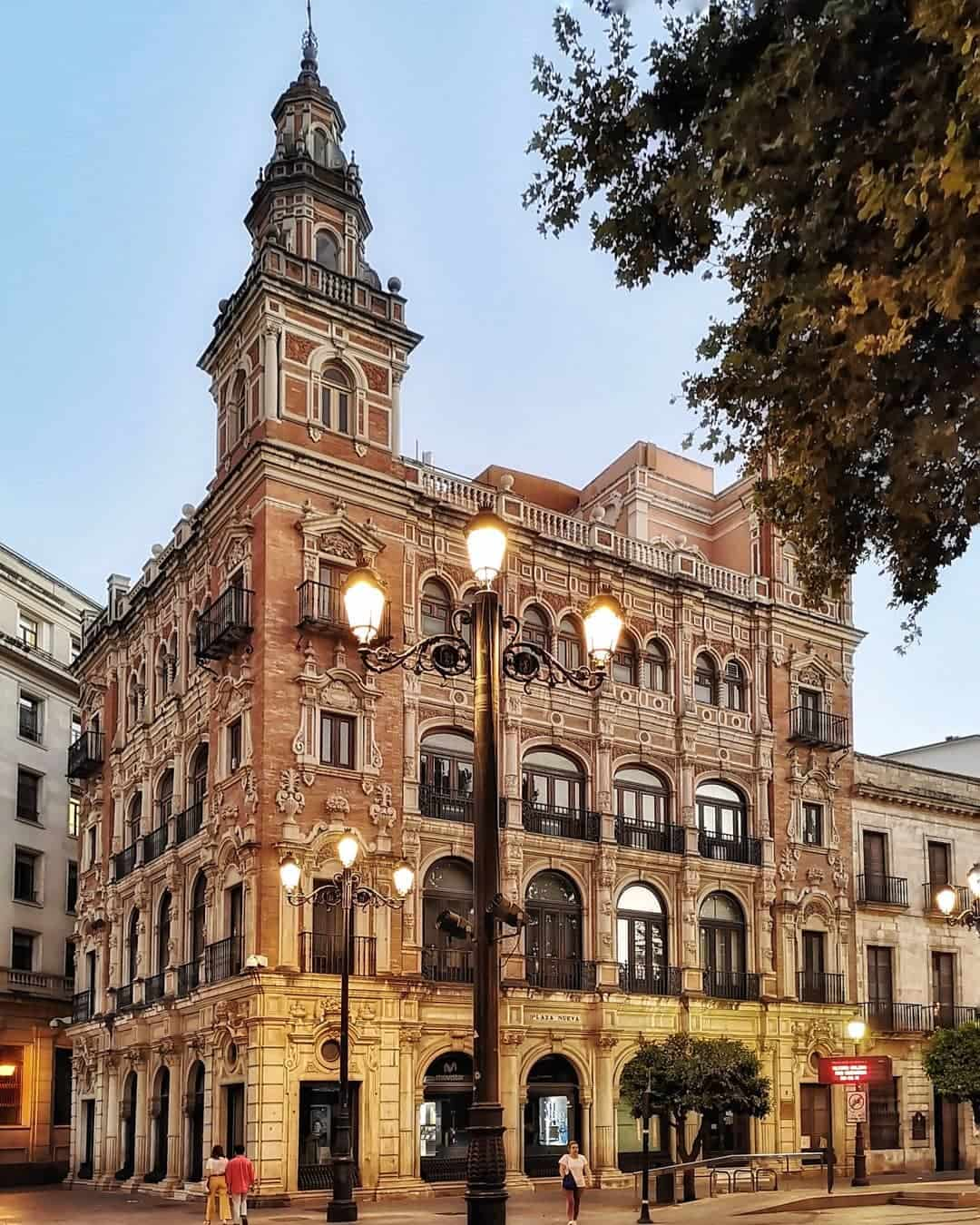 Plaza Nueva, Triana, Sevilla, İspanya