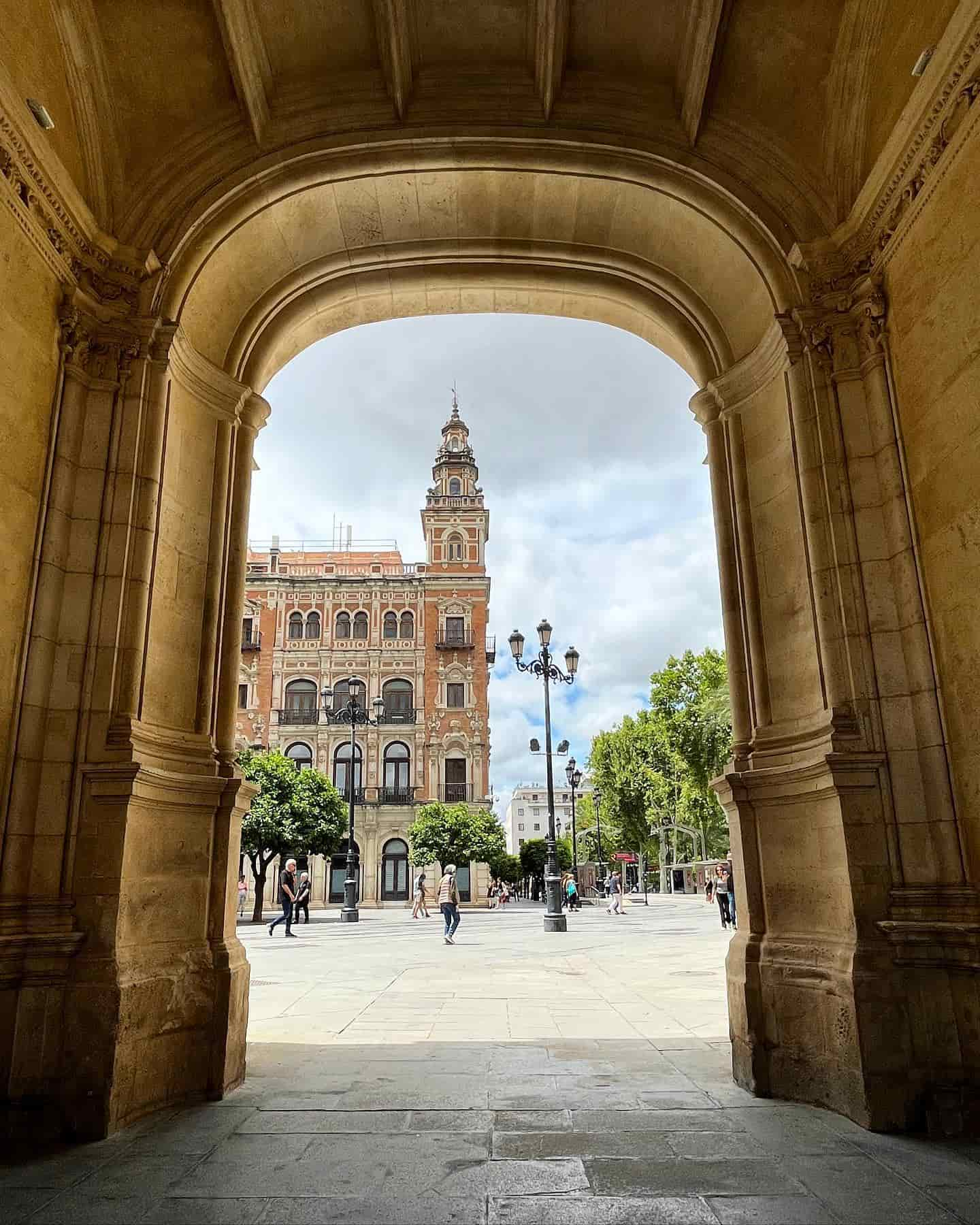 Plaza de San Francisco, Sevilla, İspanya