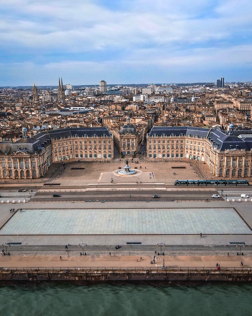 Place de la Bourse Bordeaux France