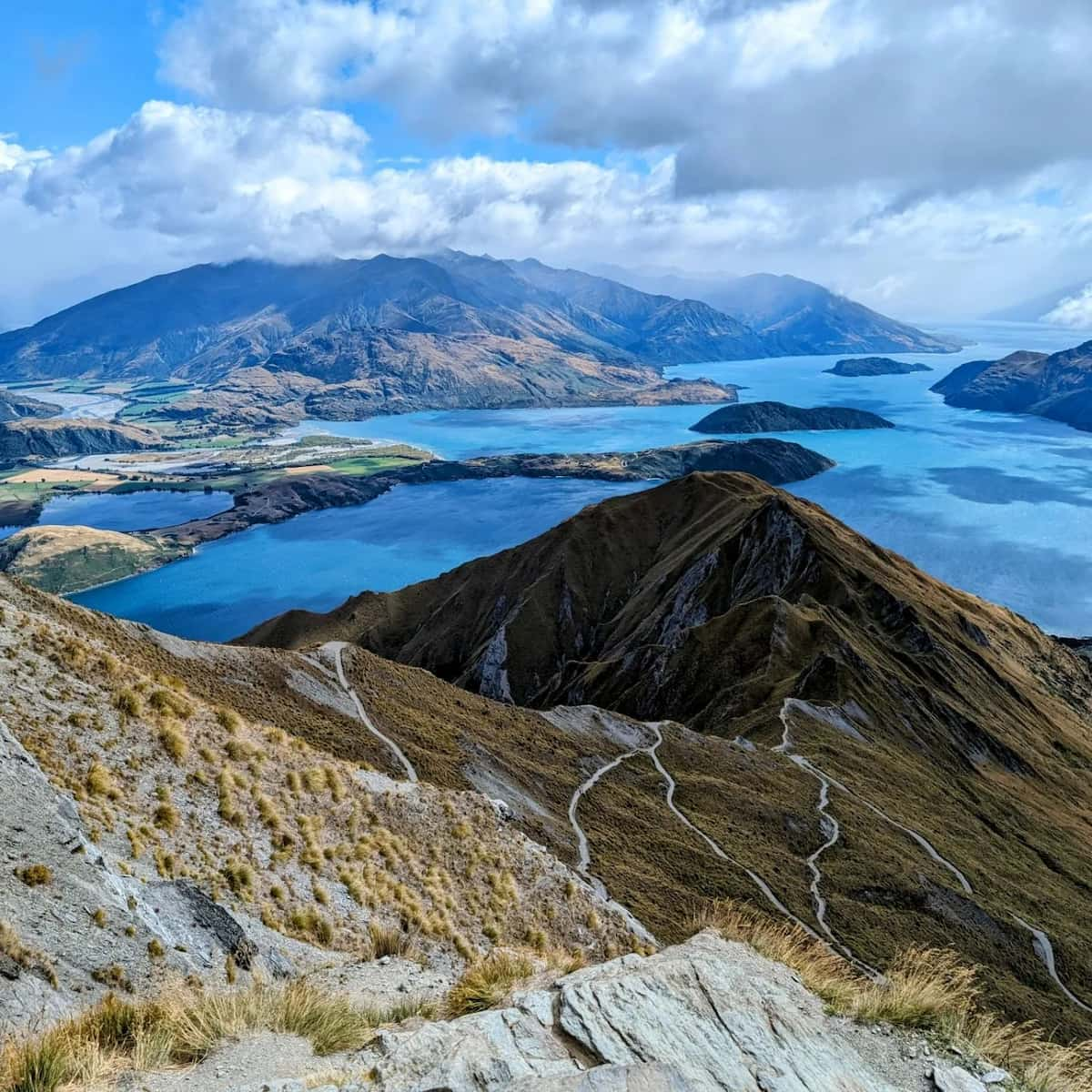 Roys Peak Wanaka South island New Zealand