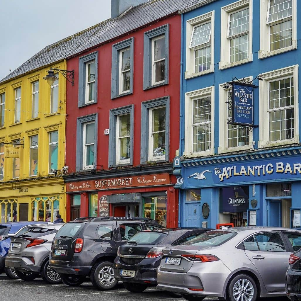 The street of Killarney Town