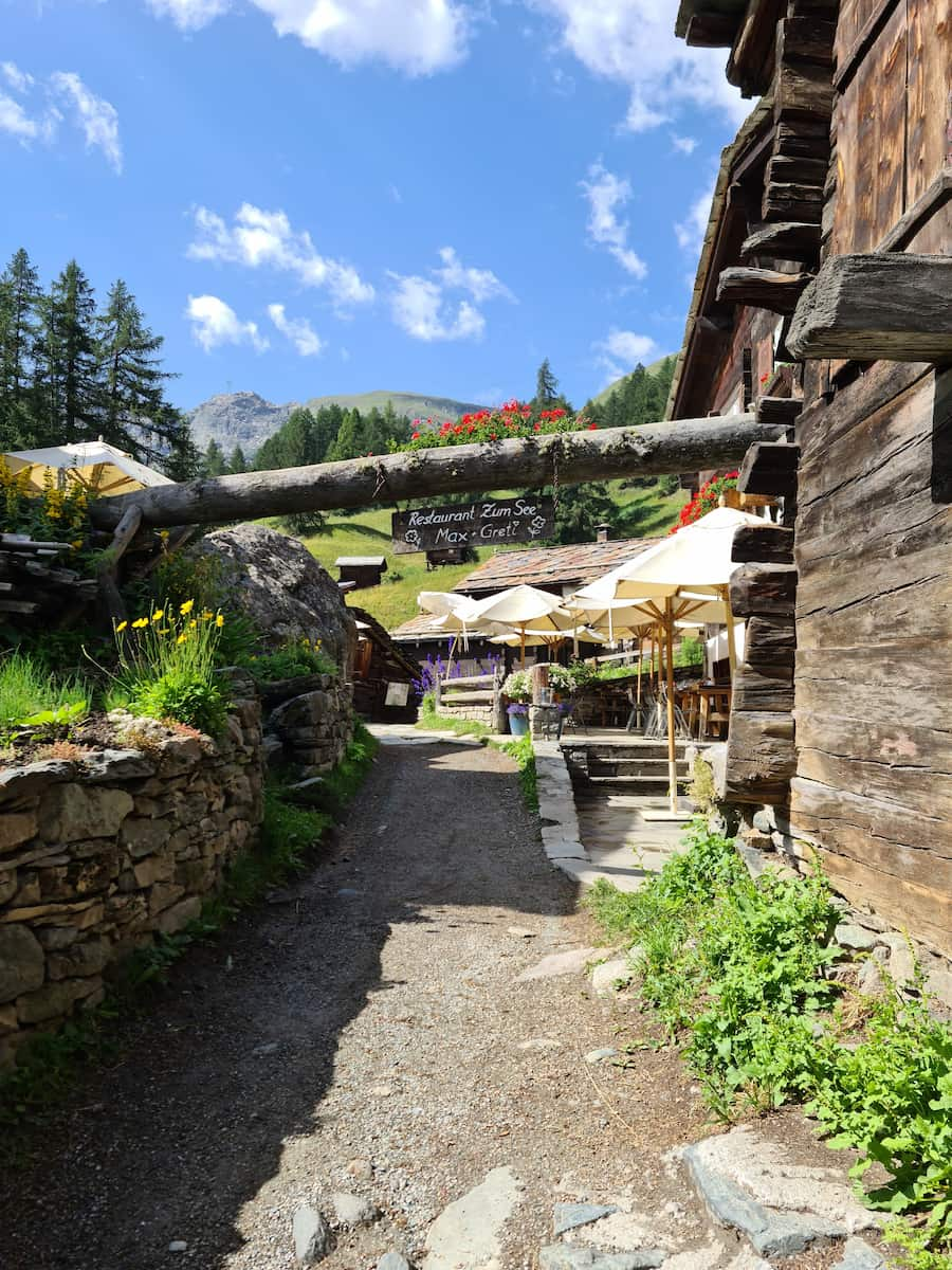 Zermatt, Restaurant Zum See