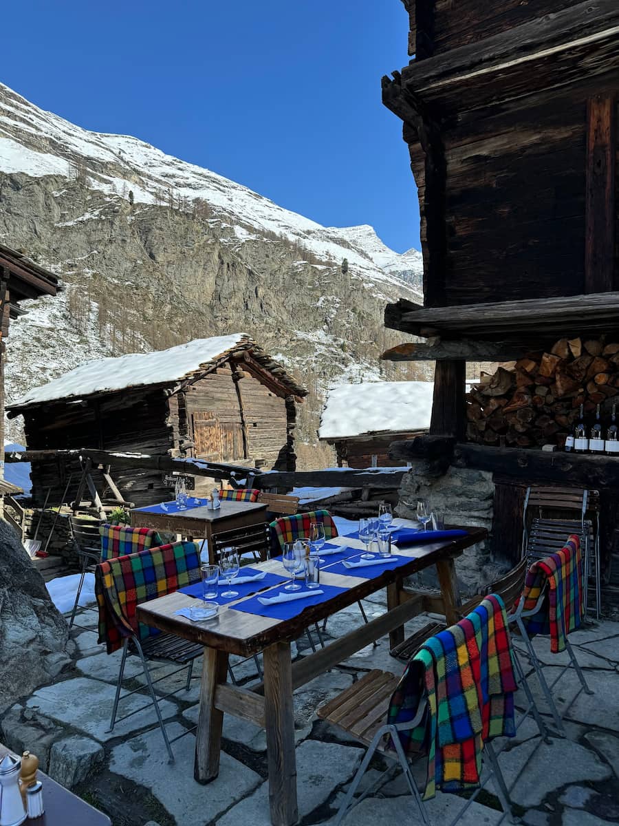 Zermatt, Restaurant Zum See